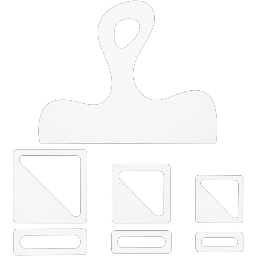 Woodworking Essentials - 7 шт., шаблон для мясных изделий,