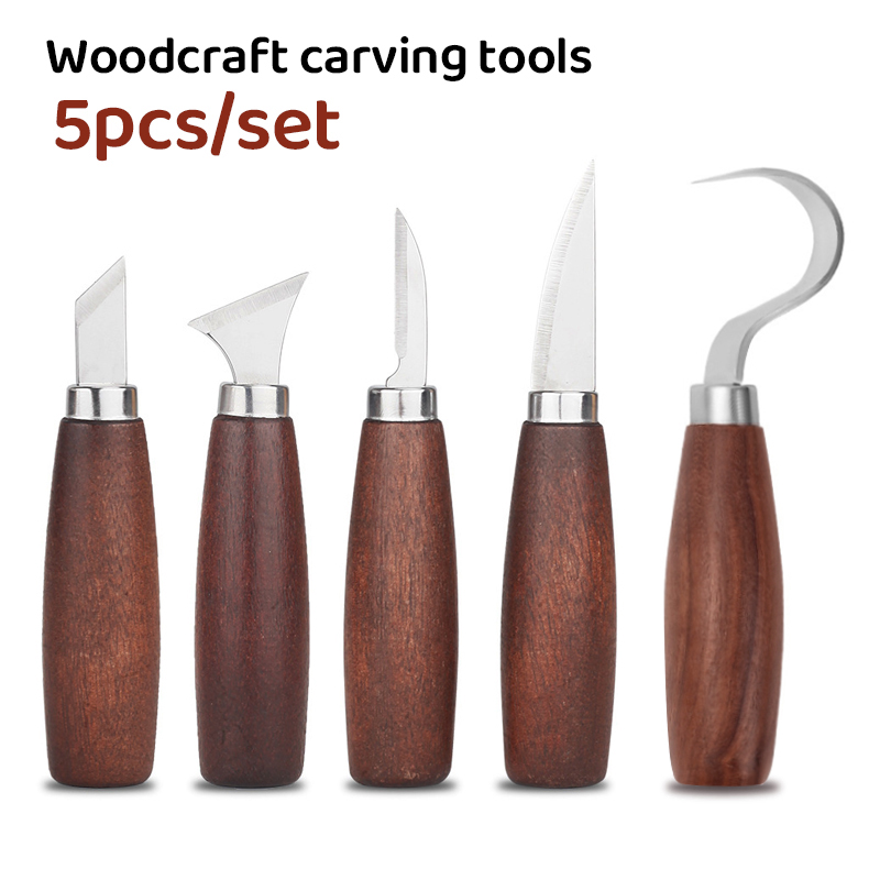 Wood Chisel Set - 5 шт. инструменты для резьбы по