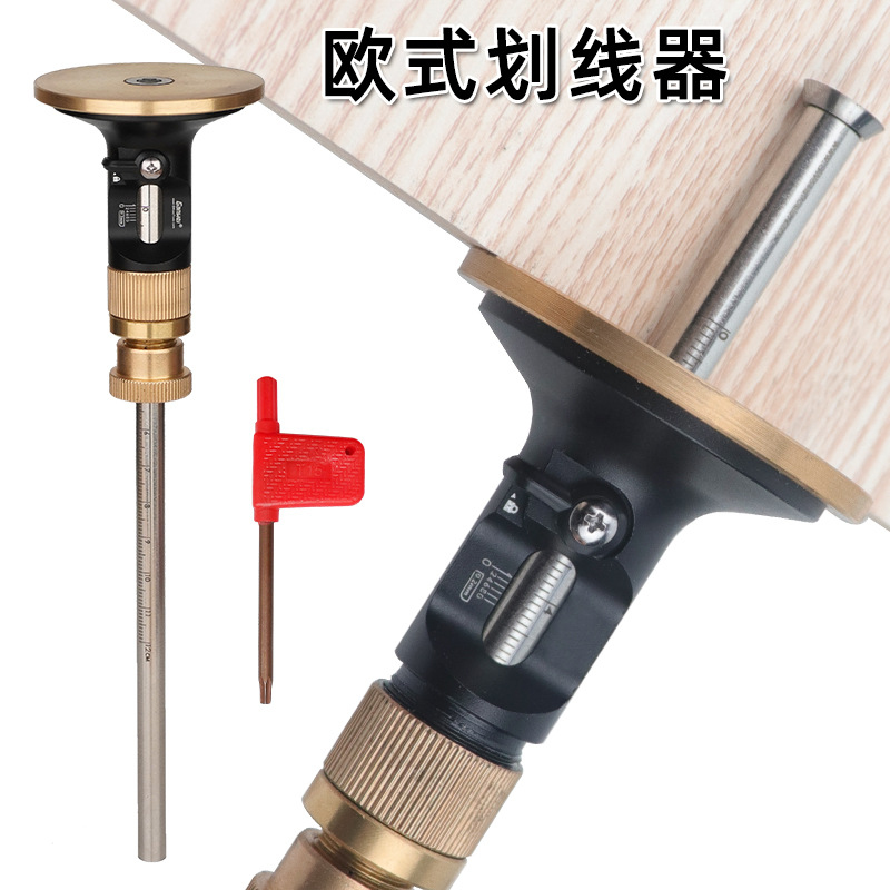 Woodworking Tool - Европейский параллельный разметочный шаблон для дерева