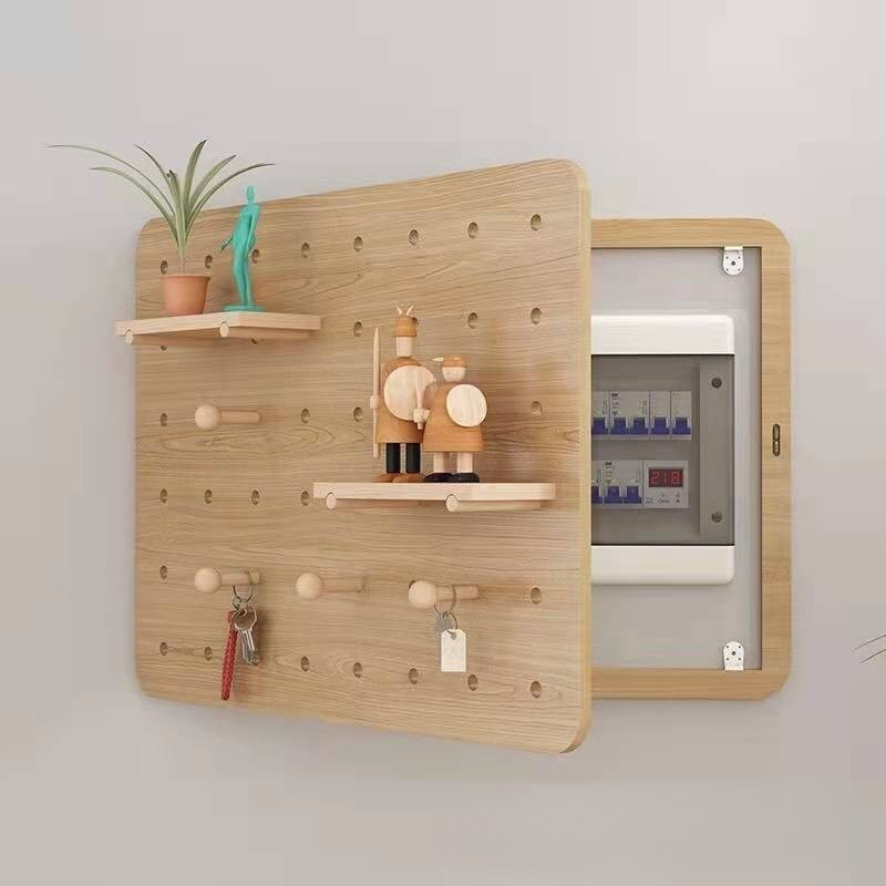 Woodworking Zone - Настенная полка-органайзер из массива дерева для