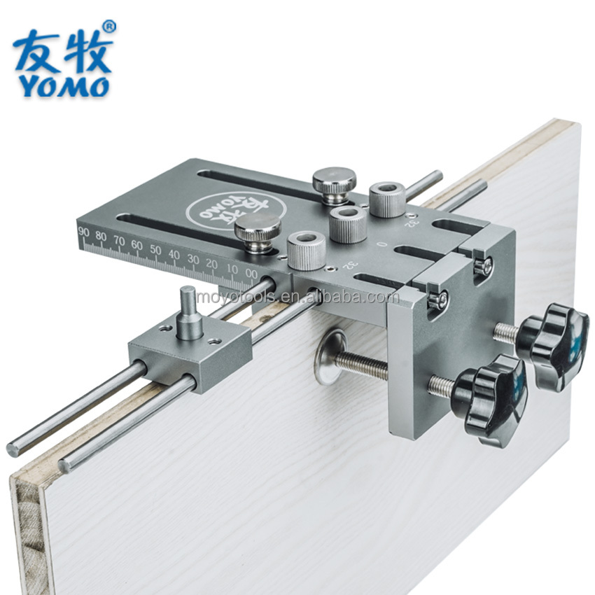 Woodworking Tool - Усовершенствованный кондуктор для мебельных соединений 3-в-1,