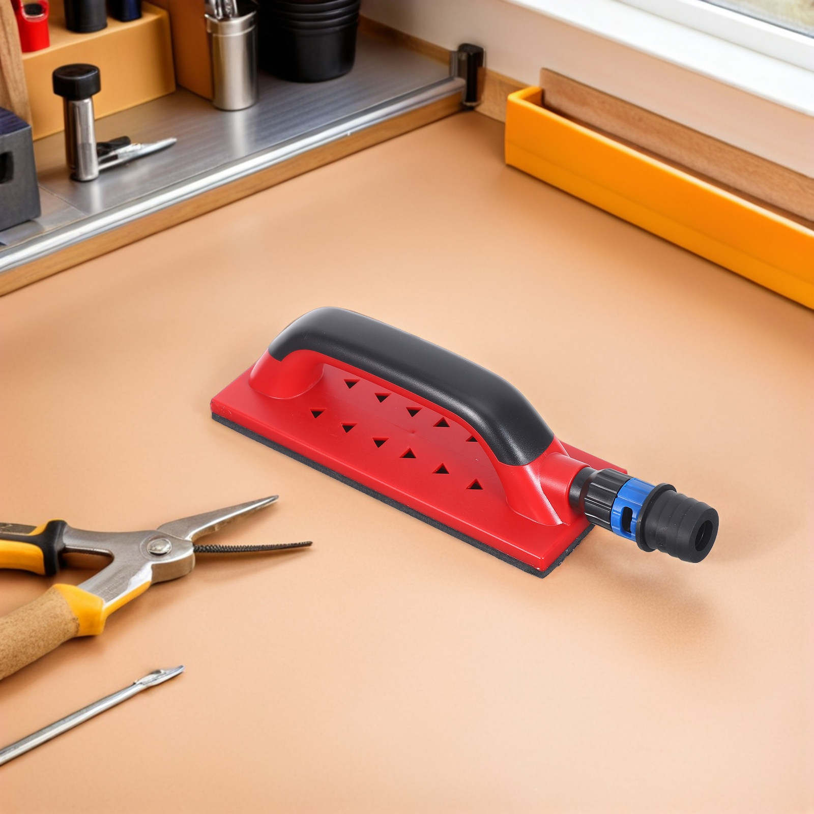 Woodworking File - Шлифовальный блок квадратной формы для деревообработки,