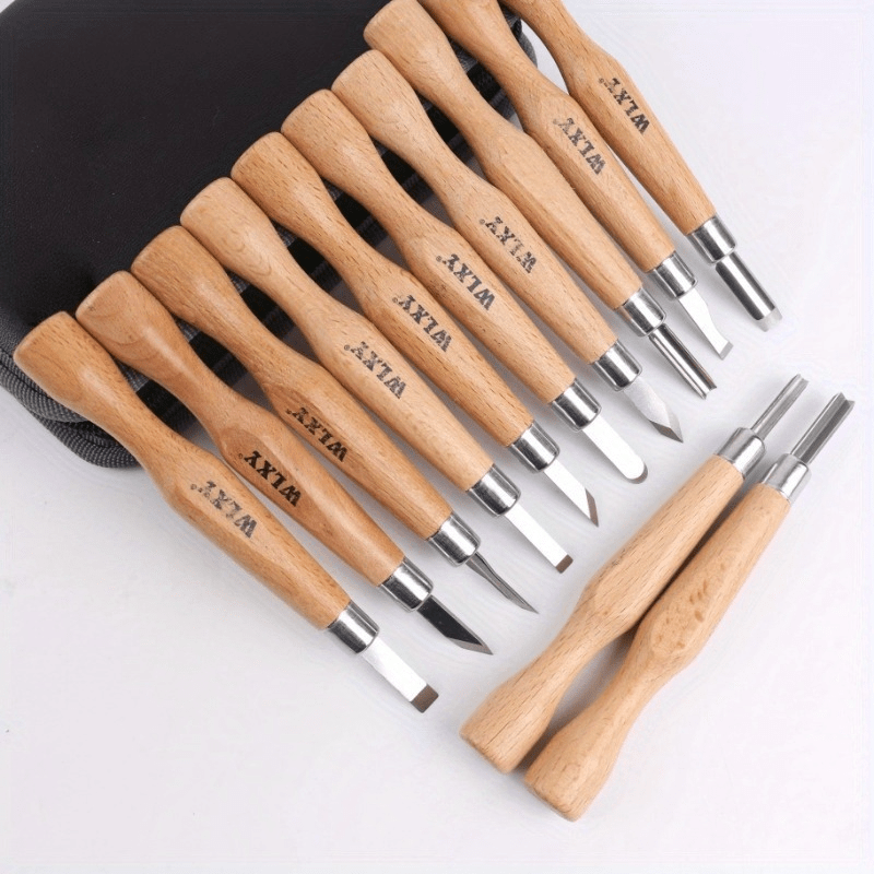 Wood Chisel Set - Набор из 12 профессиональных деревянных резцов