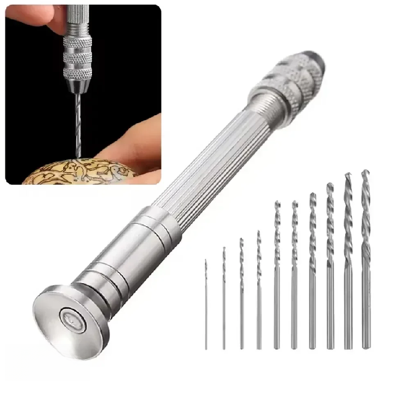 Woodworking Tool - Мини-дрель ручная 0.8-3.0 мм, инструмент для
