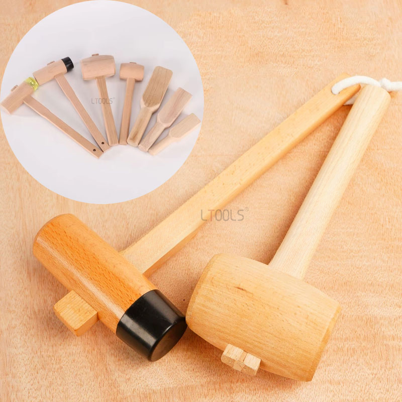 Woodworking Hammer - Деревообрабатывающий молоток из бука, палочка из