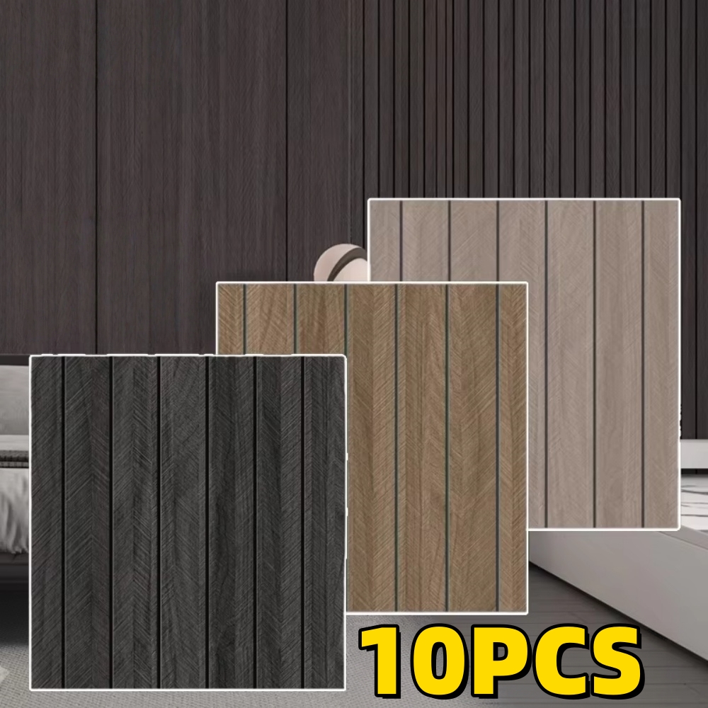 Woodworking Zone - 10 шт. самоклеящихся настенных панелей с