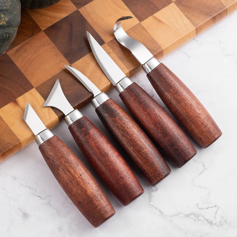 Набор из 5 стамесок для резьбы – обзор и цена Wood Chisel Set