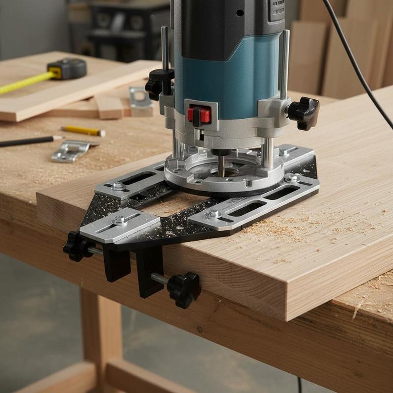 Шаблон для врезки из алюминиев – обзор и цена Woodworking Tool
