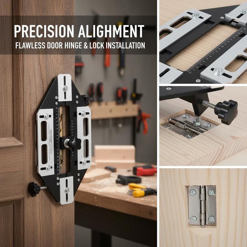Шаблон для врезки из алюминиев – обзор и цена Woodworking Tool