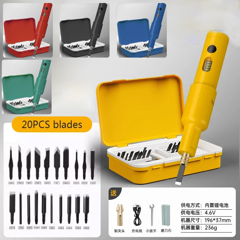 20 шт., набор электрических гр – обзор и цена Wood Chisel Set
