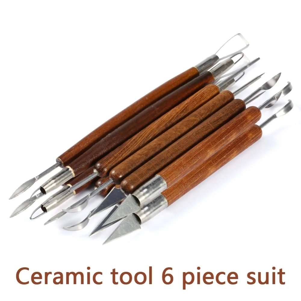 6 шт. инструмент для лепки, на – обзор и цена Wood Chisel Set