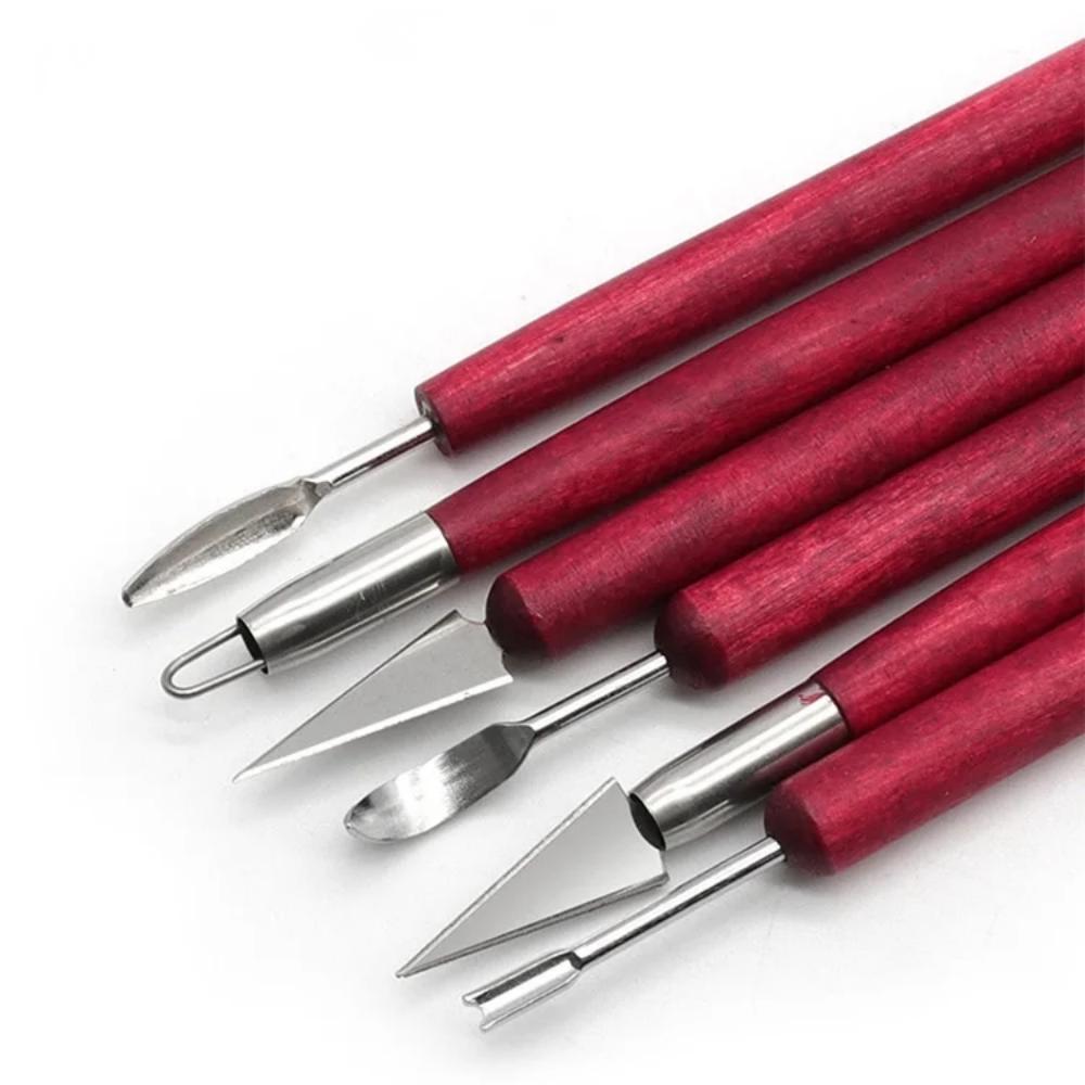6 шт. инструмент для лепки, на – обзор и цена Wood Chisel Set