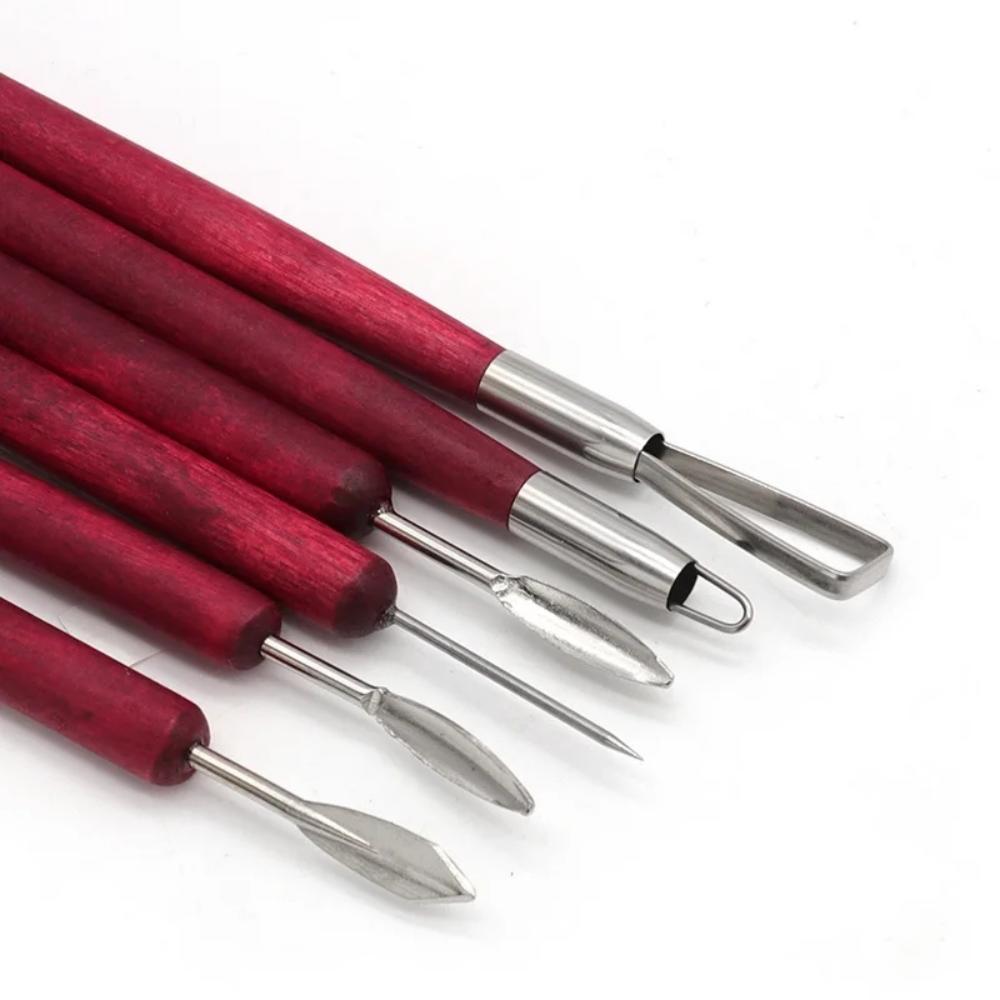 6 шт. инструмент для лепки, на – обзор и цена Wood Chisel Set