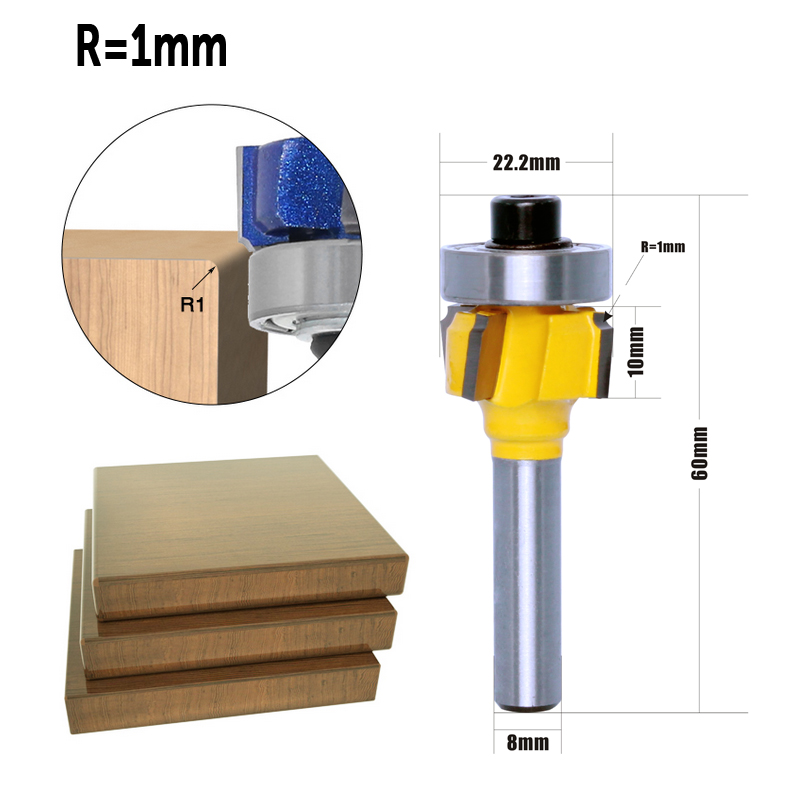 Фреза по дереву, 4 зубца, 1 шт – обзор и цена Woodworking Edge Corner Planer