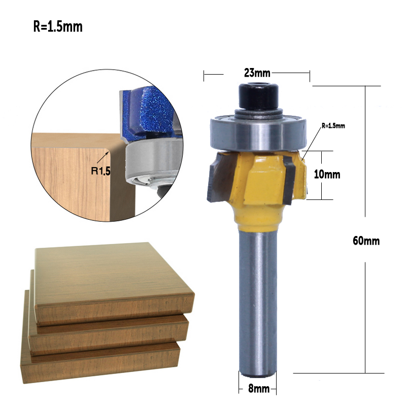 Фреза по дереву, 4 зубца, 1 шт – обзор и цена Woodworking Edge Corner Planer