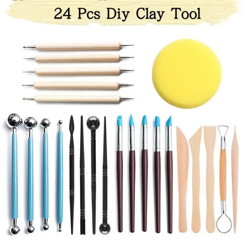 Набор гончарных инструментов 8 – обзор и цена Wood Chisel Set