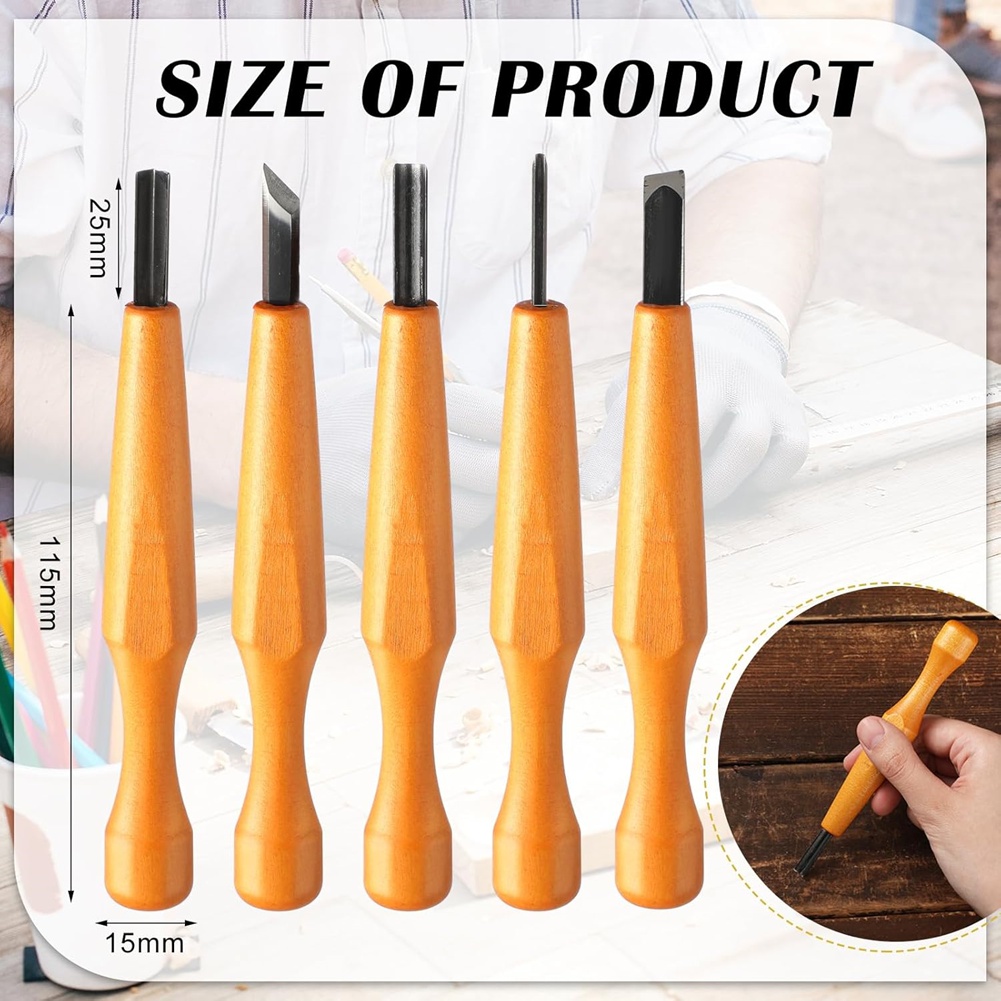 Набор инструментов для резьбы  – обзор и цена Wood Chisel Set