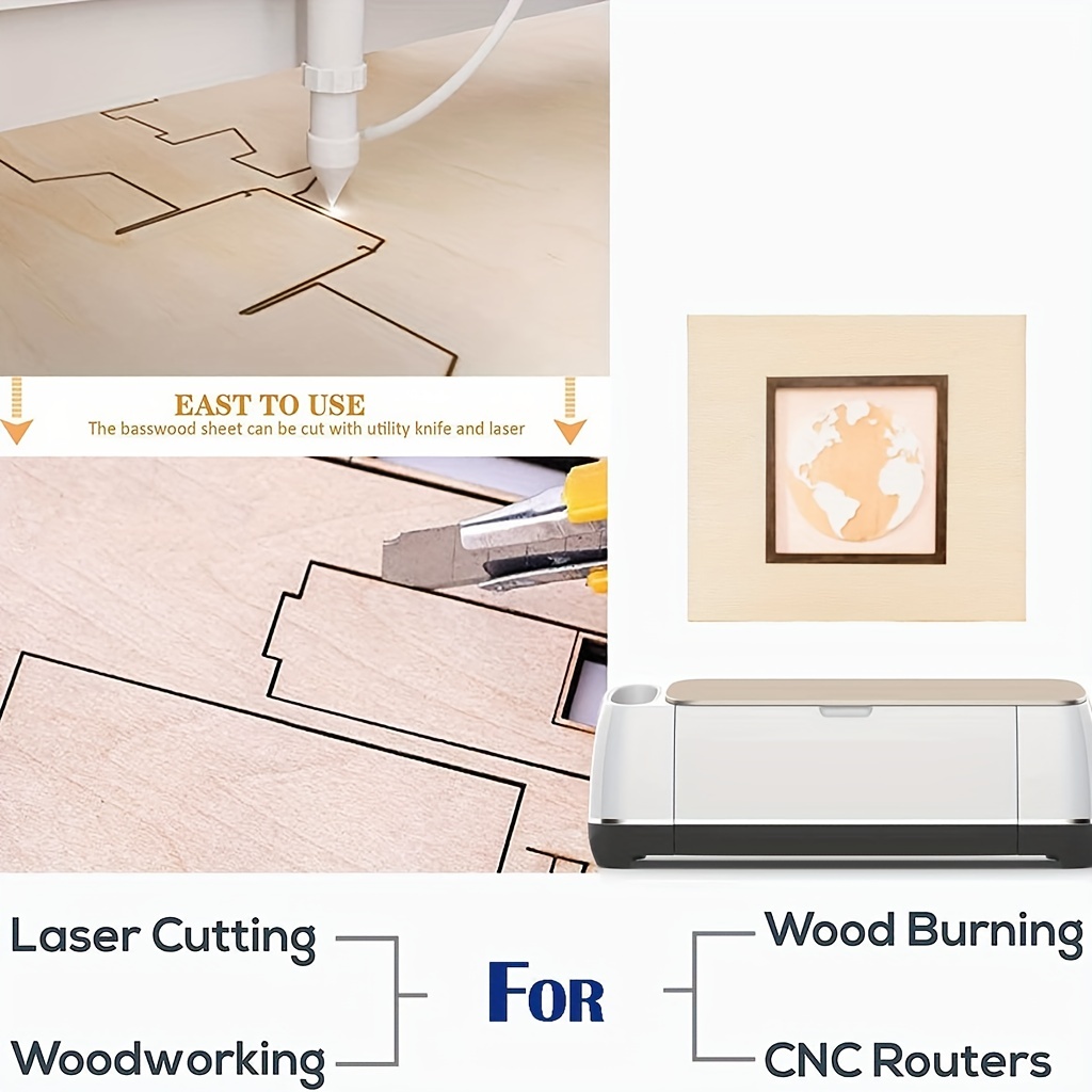 4/8 штук деревянных заготовок  – обзор и цена Woodworking Zone
